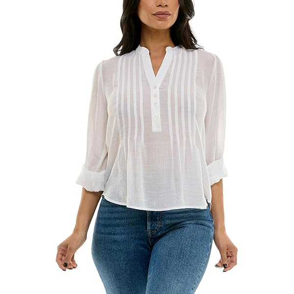 Zac & Rachel womens Long Sleeve Printed Chevron Jacquard Georgette